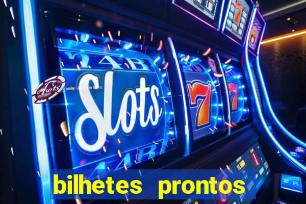 bilhetes prontos apostas esportivas