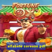 alfabeto coreano pdf
