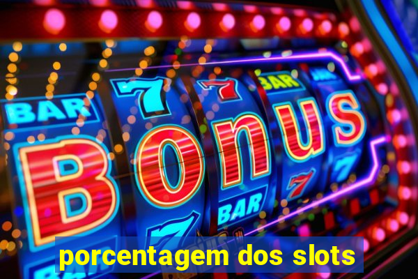porcentagem dos slots
