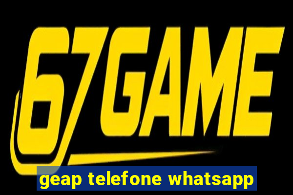 geap telefone whatsapp
