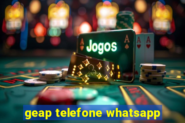 geap telefone whatsapp