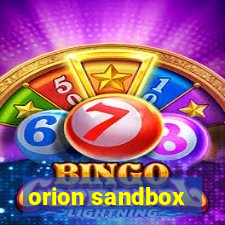 orion sandbox