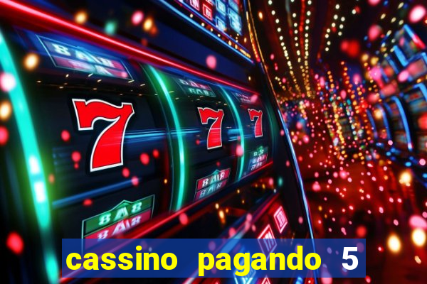 cassino pagando 5 reais no cadastro