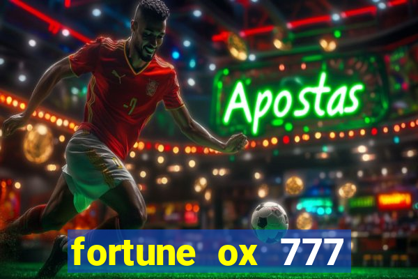 fortune ox 777 fortuna 77