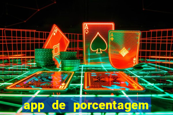 app de porcentagem de jogos slots