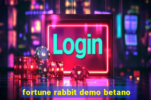 fortune rabbit demo betano