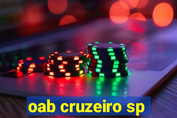 oab cruzeiro sp