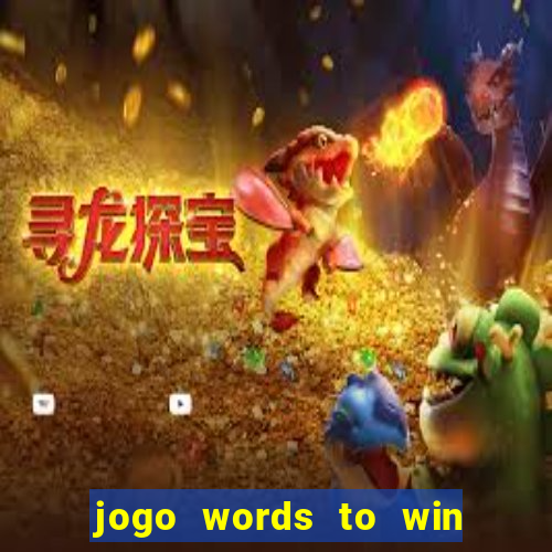 jogo words to win paga mesmo