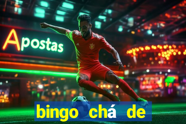 bingo chá de bebê excel