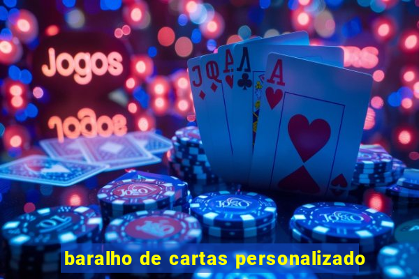 baralho de cartas personalizado