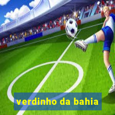 verdinho da bahia