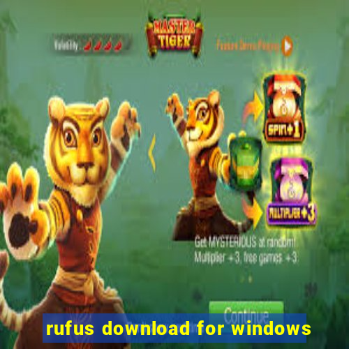 rufus download for windows