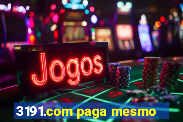 3191.com paga mesmo