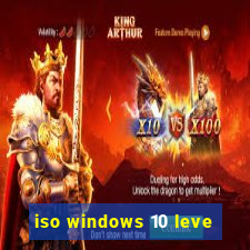iso windows 10 leve